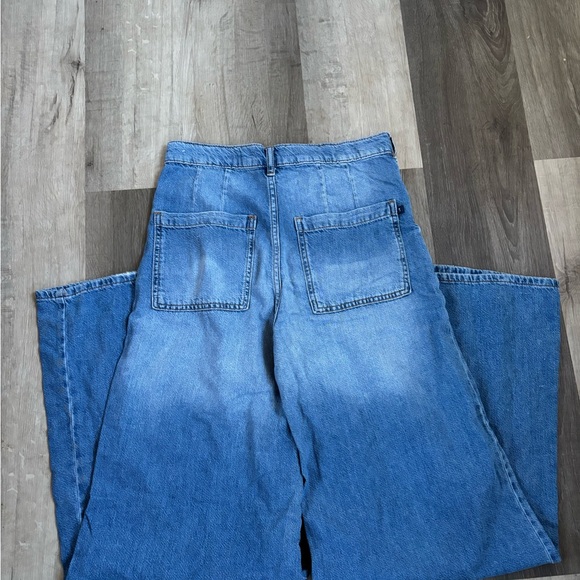 PILCRO The Jane High-Rise Wide-Leg Jeans 28 - Picture 9 of 16